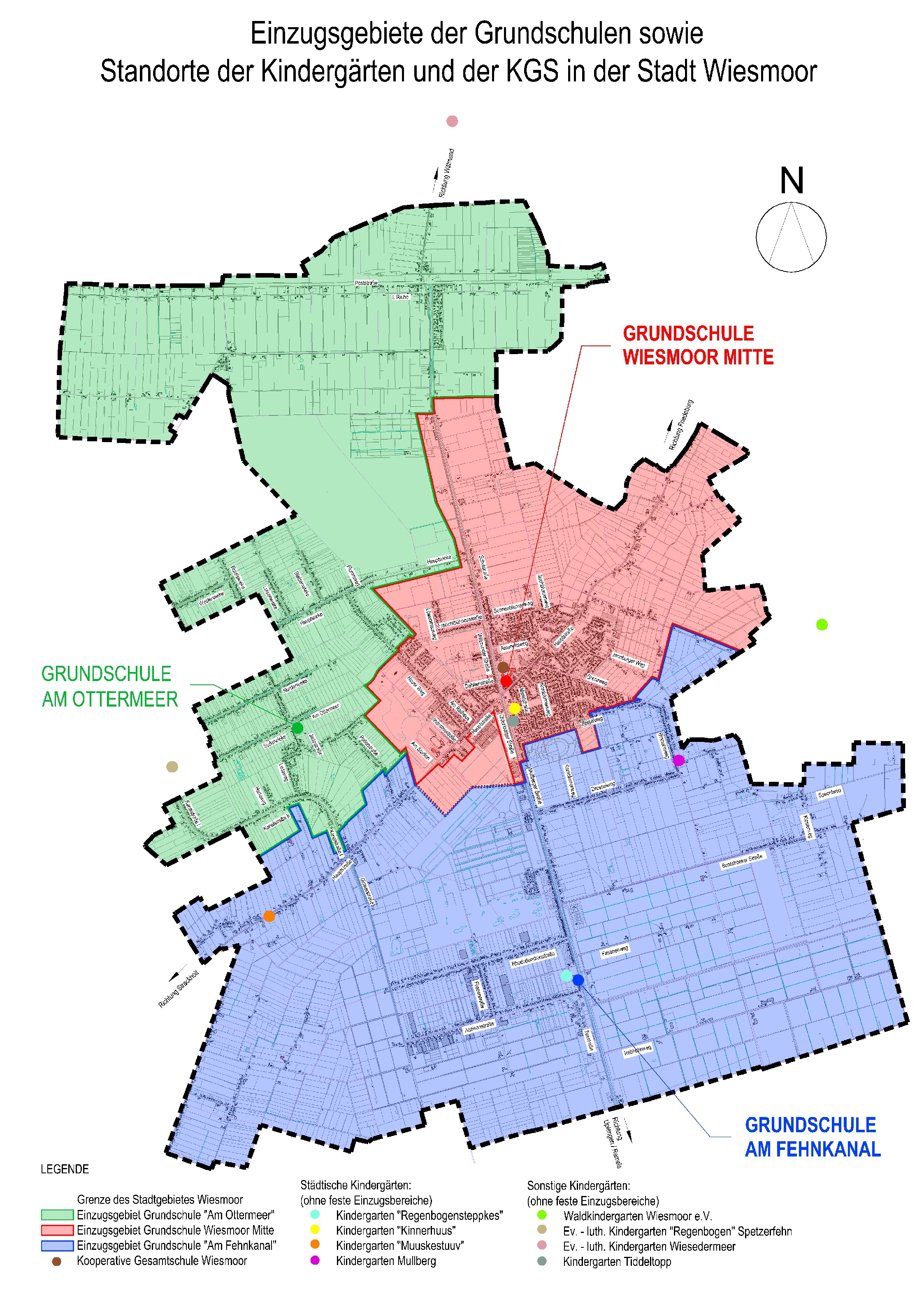 Übersicht Einzugsgebiete